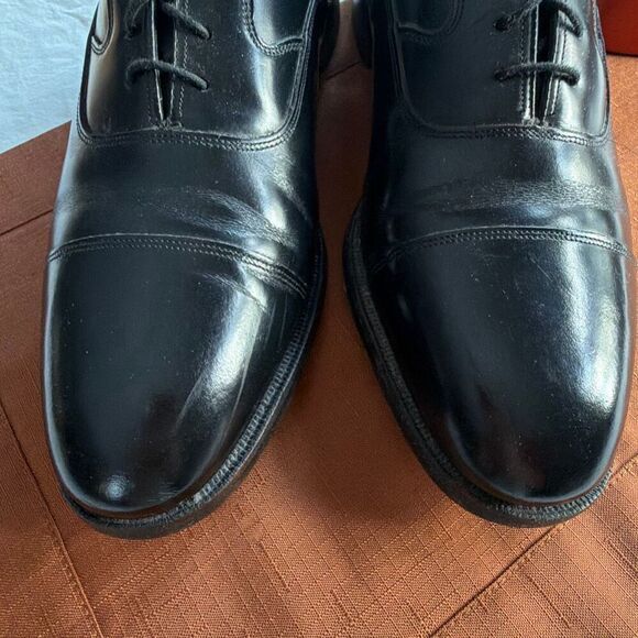 Johnston & Murphy Melton Cap Toe Men’s Black Dress Shoe size 12 main image 9